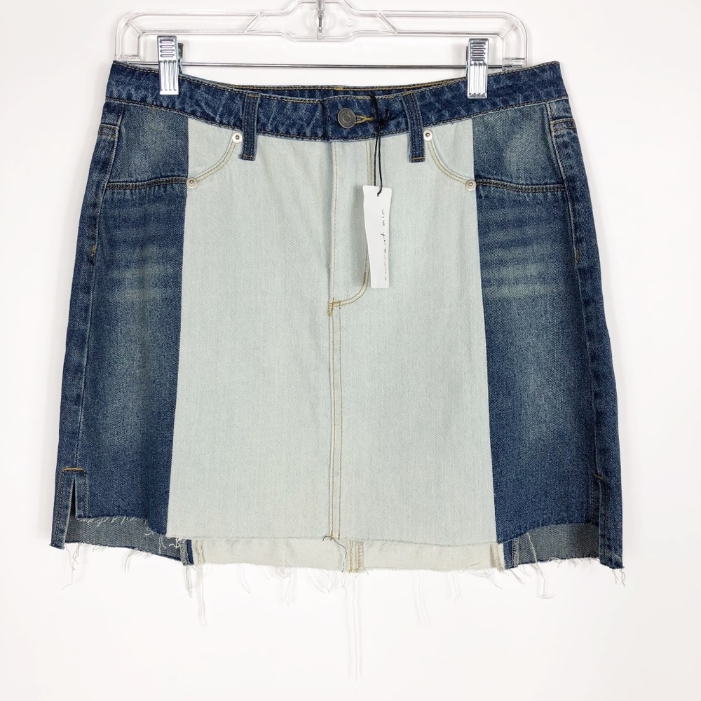 NWT Anthropologie Current Air Patch Skirt